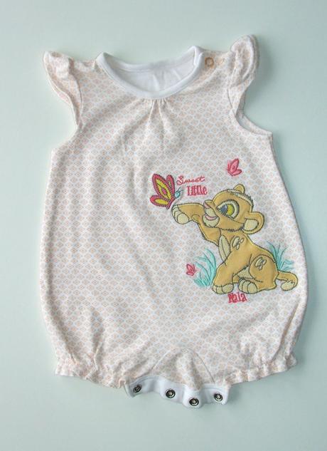 J567 novorozenecký letní overal, disney,50