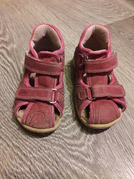 Kožené sandály sante, v.24, santé,24