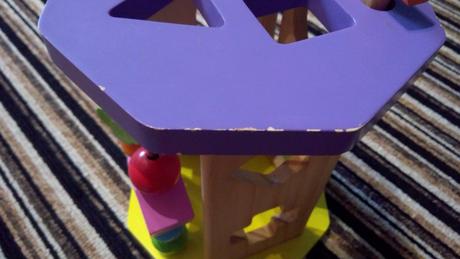 Dřevěná vkládačka, 