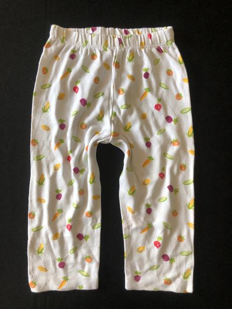 Vel. 80 bílé pyžamové kalhoty, 80