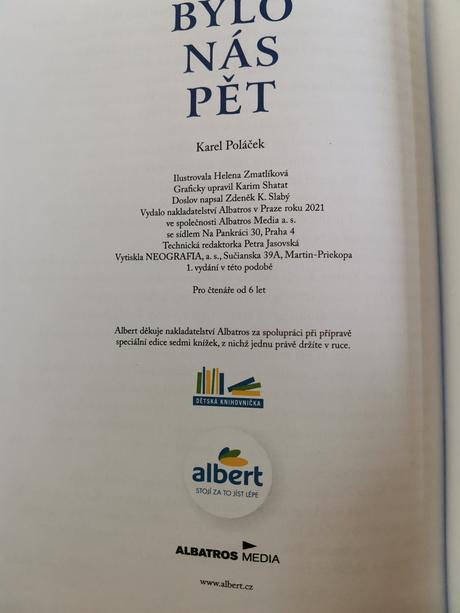 Kniha bylo nás pět nová, 