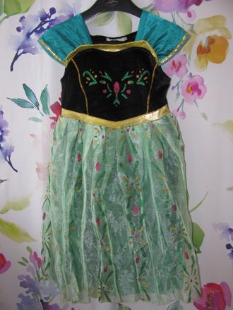 Kostým-šaty ledové království princezna anna, 