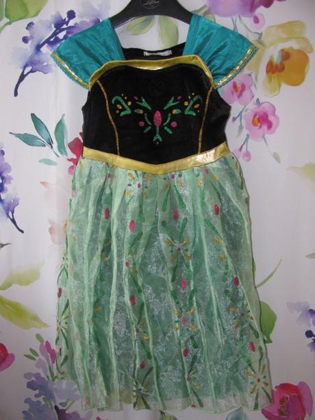 Kostým-šaty ledové království princezna anna, 
