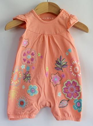 Letní overal vel. 3 - 6 m, nutmeg,68