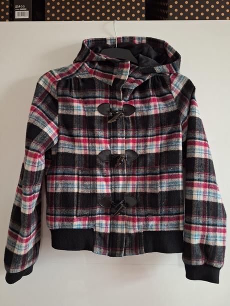 Bunda vintage jarní dívčí bunda vel. 158, 158