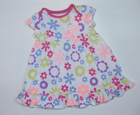 P661 bavlněné šaty vel. 68, marks & spencer,68