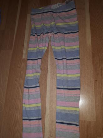 Pruhované legíny 122, h&m,122