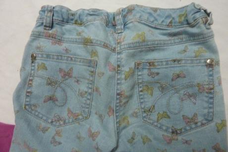 Džíny skinny, tričko, legíny vel. 140, 140–152