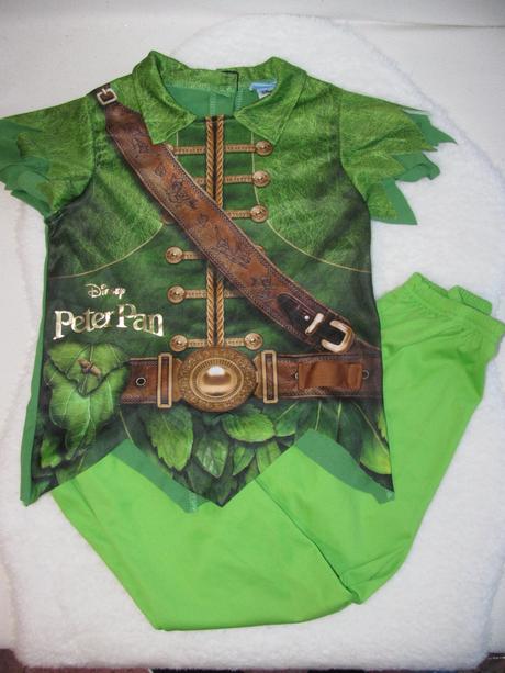 Karnevalový kostým-peter pan, 