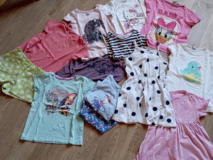 Letní sada pro holku vel. 110/116, 104–116