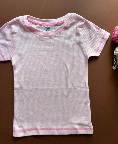 Triko růžové - v.5/6 let, 116