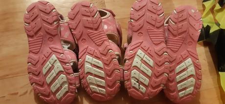 2 x sandálky růžové, 29