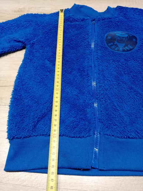 Chlupatá mikina vel. 116/122, 116