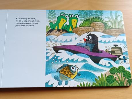 Leporelo pro děti jak krtek cestoval, 