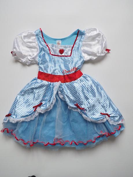 Kostým dorotka ze země oz vel 128,