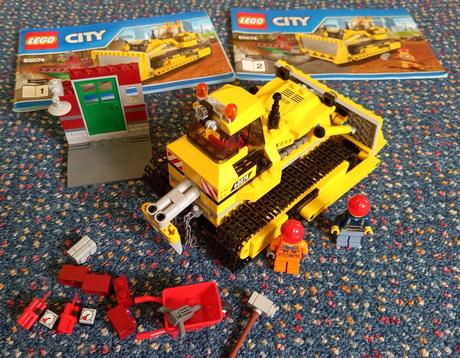 Lego city 60074 - buldozer.,