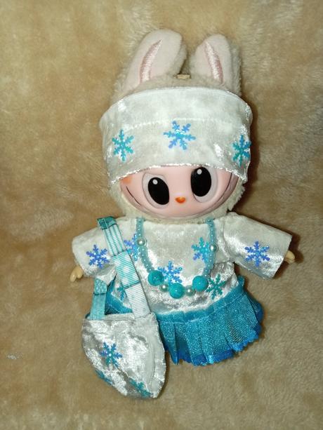 Sada k oblékání pro labubu - ledové království,