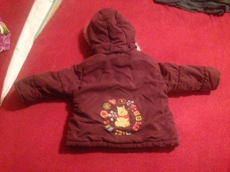 Dívčí bunda medvídek pú - medvídek pooh, disney,74