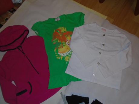 Mikina hebká vel 7/8l 122/128 růžová, 122