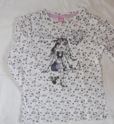 Op686 tričko s holkou 5-6 let, dopodopo,116