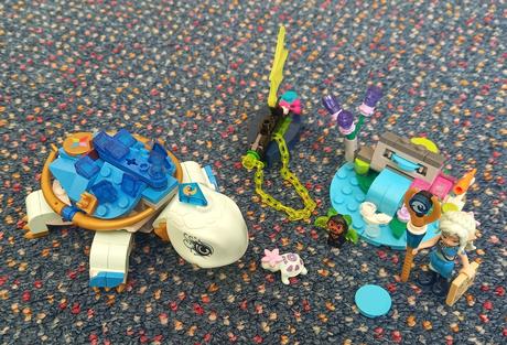 Lego elves 41191 - naida & the water turtle ambush, 