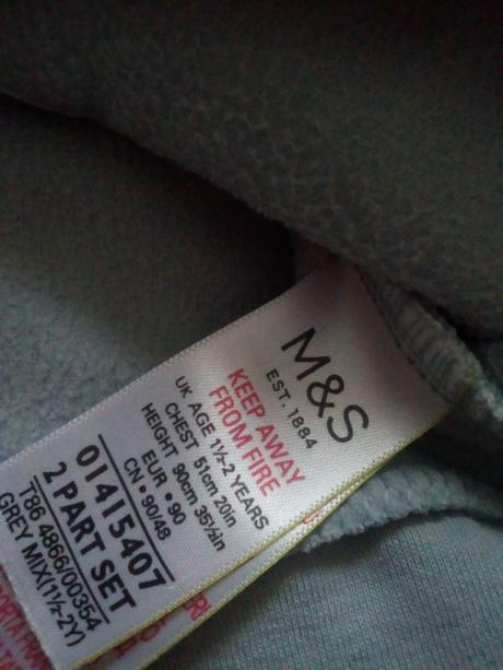 Mikina zn.m&s,vel.86/92, 86