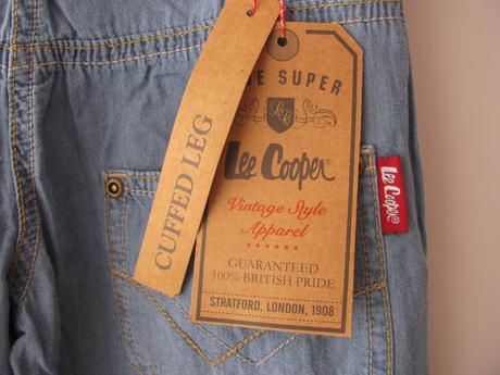 Kalhoty z letní džínoviny, 7/8 -lee cooper, lee cooper,128