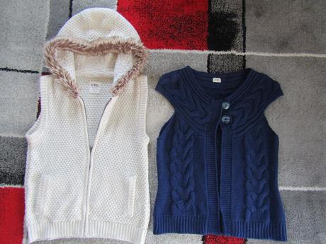 Svetr-vesta zn.f & f-vel.36 +zn.we love knit-vel.s, f&f,s