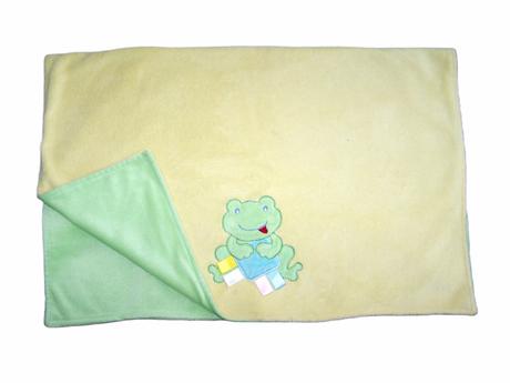 Oboustranná dětská plyšová,chlupatková deka, 