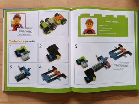 Kniha lego cesta za dobrodružstvím,