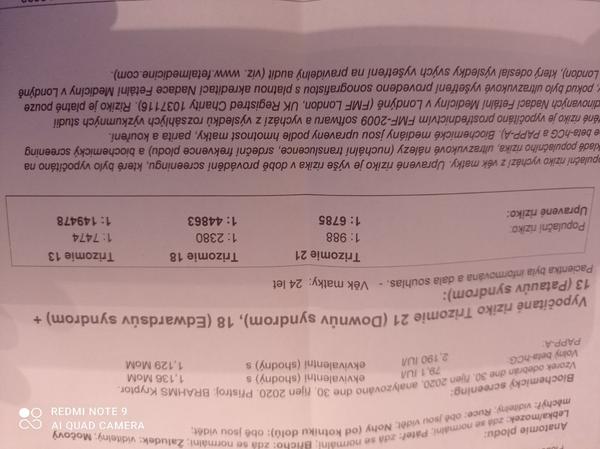 Screening. Jsou výsledky dobré nebo špatné?