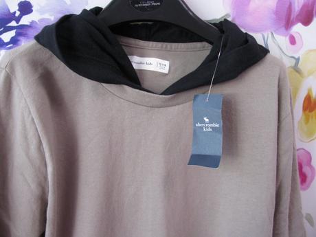 Tenká mikina s kapucí abercrombie&fitch, abercrombie&fitch,164