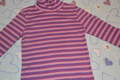 Proužkovaný rolák, zn. topo - vel. 104, topolino,104