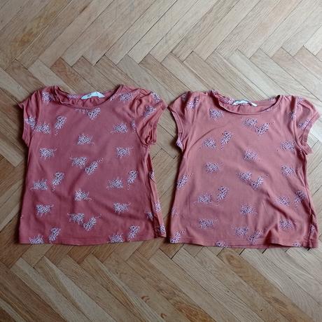 2x tričko s tygříky, 116