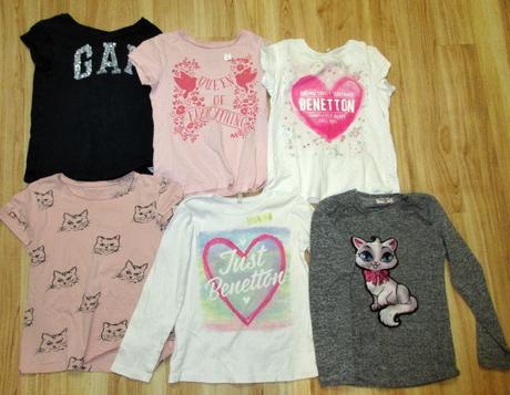 Set oblečení vel. 116 - 18ks, 104–116