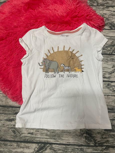 Dívčí triko little kids 134, pepco,134