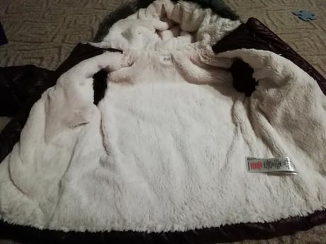 Krásná naprosto luxusní zimní bundička pro princez, f&f,104