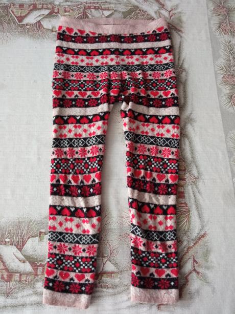 Vánoční pletené legíny., lupilu,98