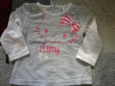 Setík oblečení zn.h & m s hello kitty vel.74/80, 68–80
