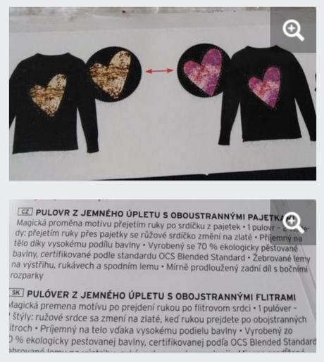 Tričko s oboustr. pajetkami 134/140 nebo 170/176, tcm,134 / 140 / 170 / 176