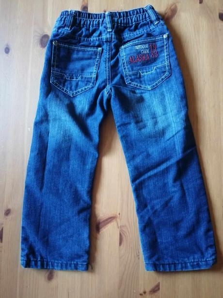 Zateplené rifle/kalhoty lupilu vel. 104, lupilu,104