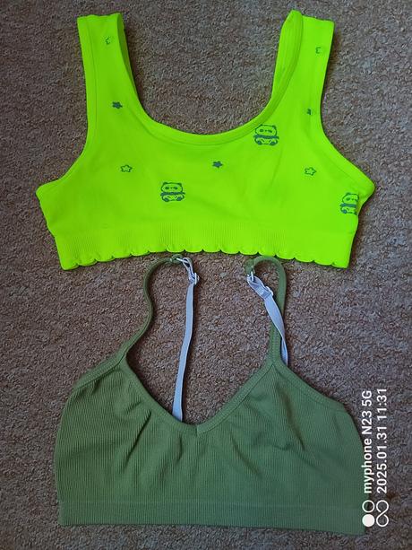 Podprsenka bezešvá zn."greenice" vel.6-8let", 128