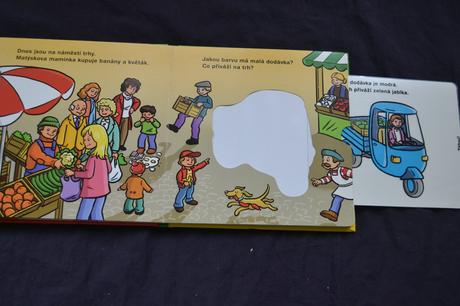 Kniha vozidla.vysouvací a zbarvující se obrázky,