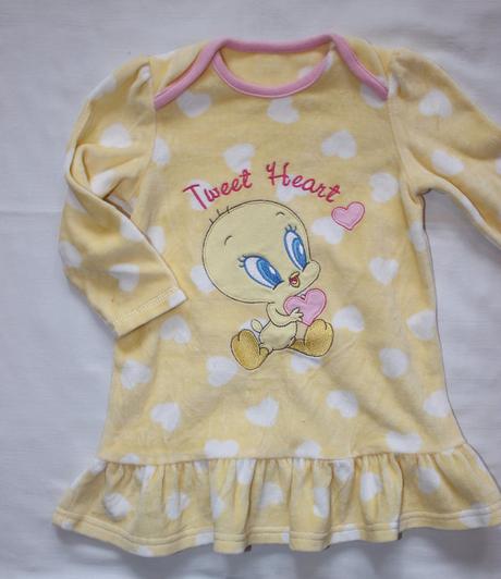 Ad397. sametové šaty 6-9 měs., george,74