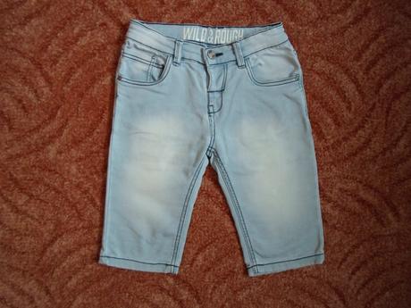 Modré kraťasy kraťásky šortky, dopodopo,128