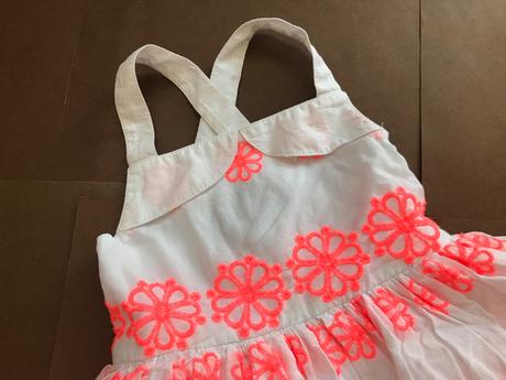 Ob/ šaty letní neonové - v.12/18 měs., bhs,86