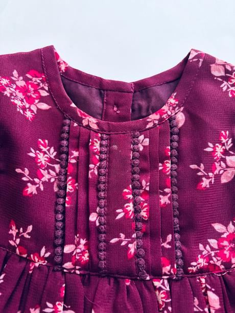 Šaty společenské s květy - v.6/9 měs. zn. george, george,74