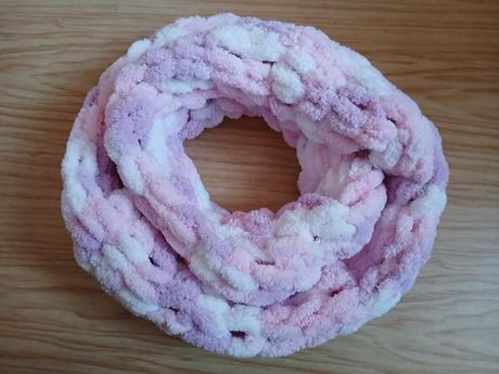 Měkký pletený nákrčník puffy (barva na přání), 