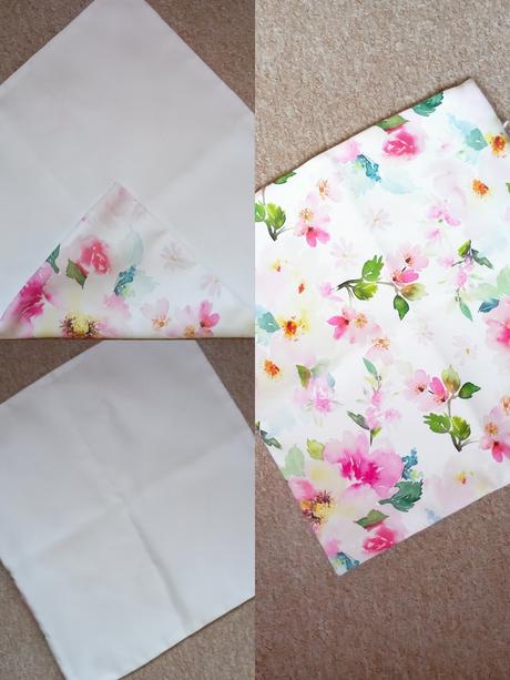 Povlak na polštářek "malé květy",