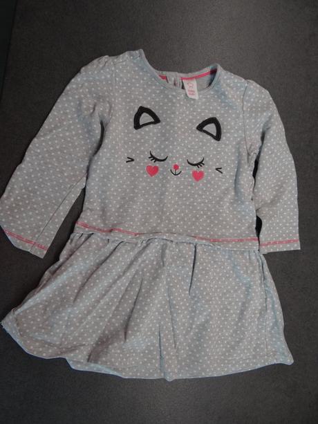 Kočičkové šatičky, c&a,92